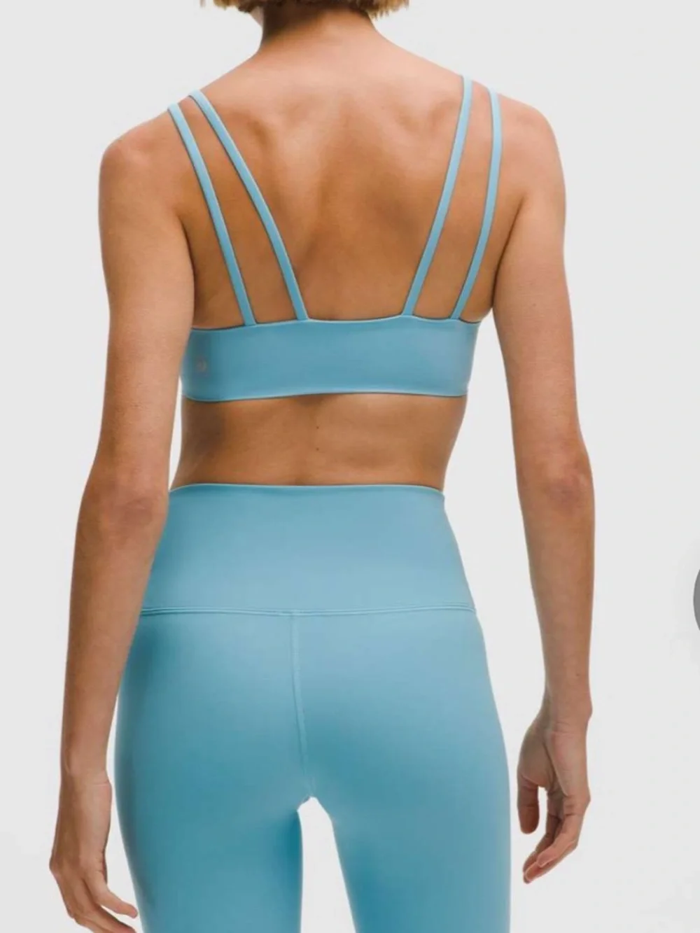 NWT $68 Lululemon Like a Cloud Bra *Light Support, D/DD cup Washed Blue